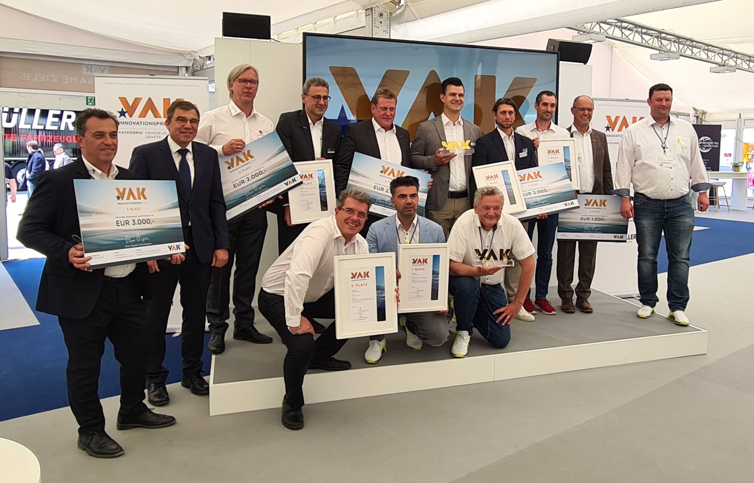 Interchangeable Battery System among the VAK Innovation Prize winners 2022